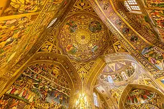 Interior view of the Holy Savior Cathedral