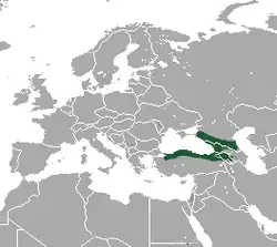 Map of range