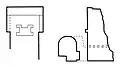 Cave 48 plan, Kizil