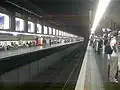 Charles de Gaulle - Étoile station's RER platforms