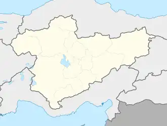 Haymana is located in Turkey Central Anatolia