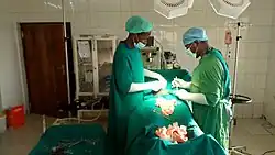Photo of surgery