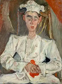 The Little Pastry Chef (1922–23) oil on canvas, 73 × 54&nbsp;cm, Musée de l'Orangerie, Paris