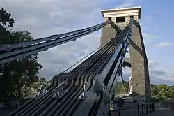 Eyebar chain cables of Clifton Suspension Bridge