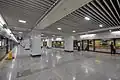Line 7 platform of Changshu Road