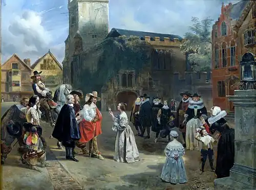 Subject taken from the life of Charles I by Eugène Lami