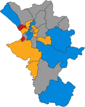 2004 results map