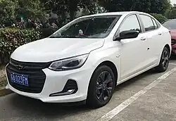 Onix Redline sedan (front)