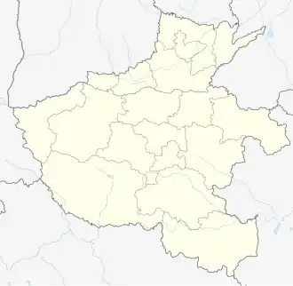 Dengfeng is located in Henan
