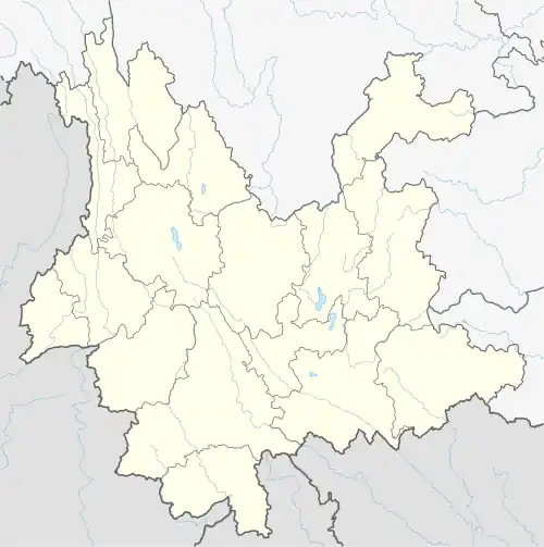 Gejiu is located in Yunnan