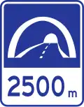 2500m remaining in tunnel