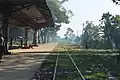Railway station area
