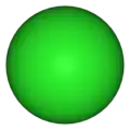 The chloride ion