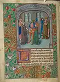 f. 23v Finding in the Temple