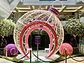 Christmas decorations at the Indooroopilly Shopping Centre, Australia, 2020