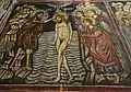 Archangelos Michael: Jesus exiting the Jordan River after being baptized