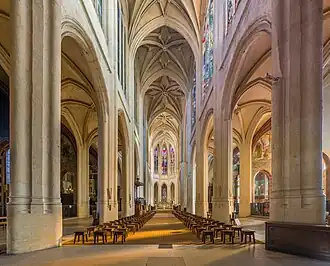The church of St-Gervais-et-St-Protais (about 1490)