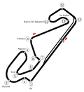 The Catalunya track, used from 1992 to 1995.