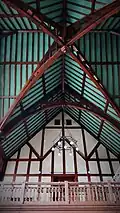 Ceiling of the central building