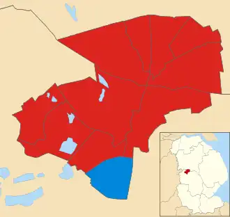 2019 results map