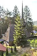 Gălpâia wooden church in Ciucea