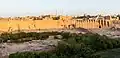 View of Meybod from the citadel.