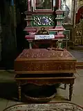 Reliquary of Saint Angelina's relics