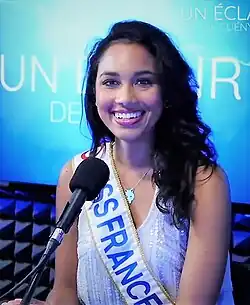Miss Guadeloupe 2019 and Miss France 2020 Clémence Botino