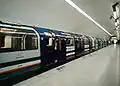 Class 482 in Network SouthEast livery at Bank station