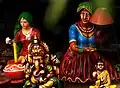 Colored clay models for sale in Shilaparamam