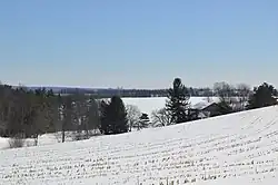 Hills outside Chest Springs