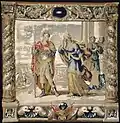 Aeneas says Farewell to Dido, Michael Wauters, 1679