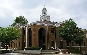 Clinton County courthouse in Albany