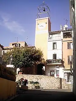 The bell tower of Puget-sur-Argens