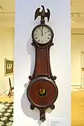 A girandole clock