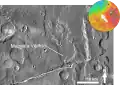 The Mangala Valles head region (THEMIS image)
