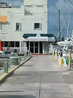 Seafood restaurant at Club Nautico de Ponce
