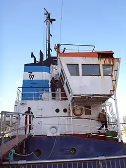View from starboard
