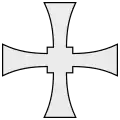 Cross paty quadrate