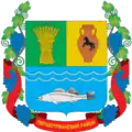 Coat of arms of Manhush Raion