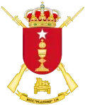 Coat of Arms of the 1st-4 Tank Infantry Battalion "Flandes" (BICC-I/4)