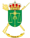 Coat of Arms of the 21st Logistics Support Grouping (AALOG-21)