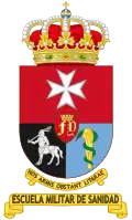 Coat of Arms of the Medical School (EMISAN) Central Defence Academy