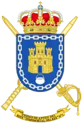 Coat of Arms of the Support Unit of the RI-1