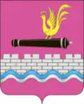 Coat of Arms of Smolensk Rural Settlement of Seversky District, Krasnodar Region (since 2011)[122]