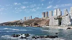 Cochoa neighborhood in north of Reñaca