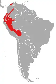 Map of range