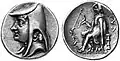 Arsaces I of Parthia wearing a bashliq