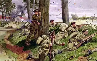 "Coldstream Guards in France, 1914"
