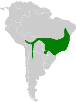 Map of range